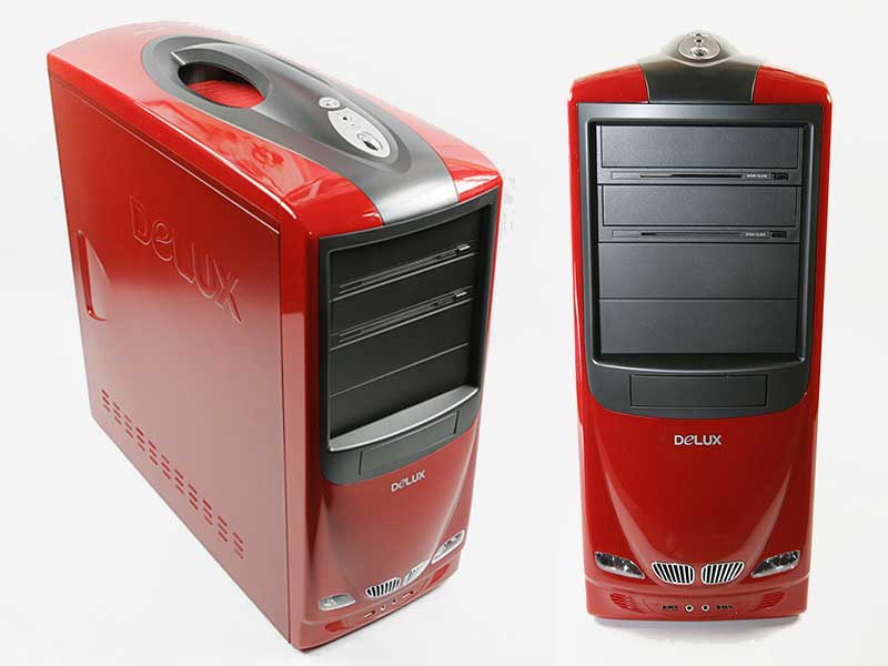 Metalno kućište ATX, mATX, Midi Tower. Bez napajanja. Dimenzije: 192x494x500 mm. Težina: 7.6 kg. Prednji konektori: USB 2x, headphones, microphone. <b>Cena: 20 €</b>