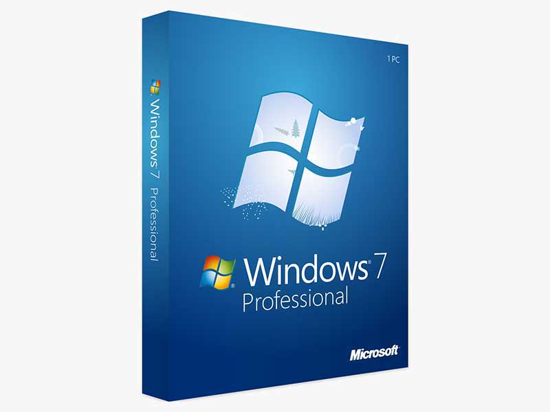 Operativni sistem Windows 7 Professional 32/64bit SP1 6PC-00020, engleska verzija. Legalizacijski GGK (Get Genuine Kit). <b>Cena: 250 €</b>